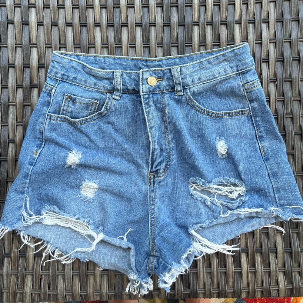 SHEIN jean shorts